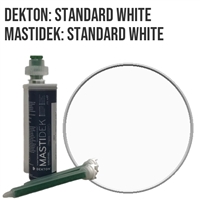 Standard White 215 ML Mastidek Outdoor Cartridge Glue for Cosentino DEKTON&reg; Standard White Surfaces